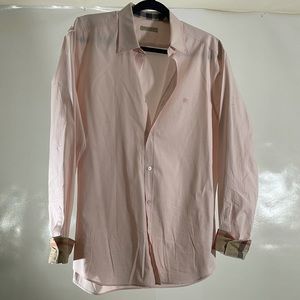 Burberry Button Down Shirt light 0pink size XL